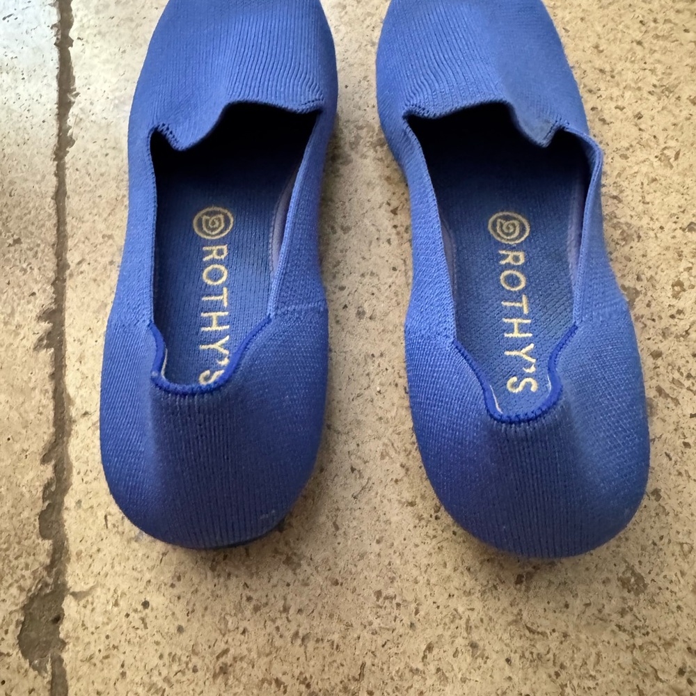 Rothy's Blue Shoes